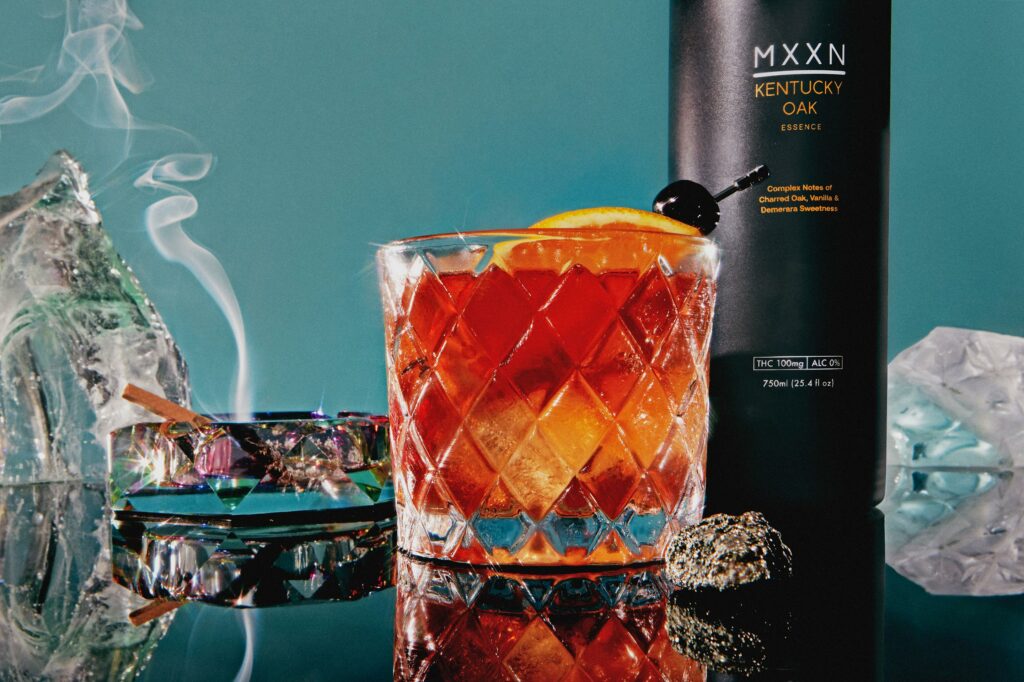 MXXN Cocktail and Bottle
